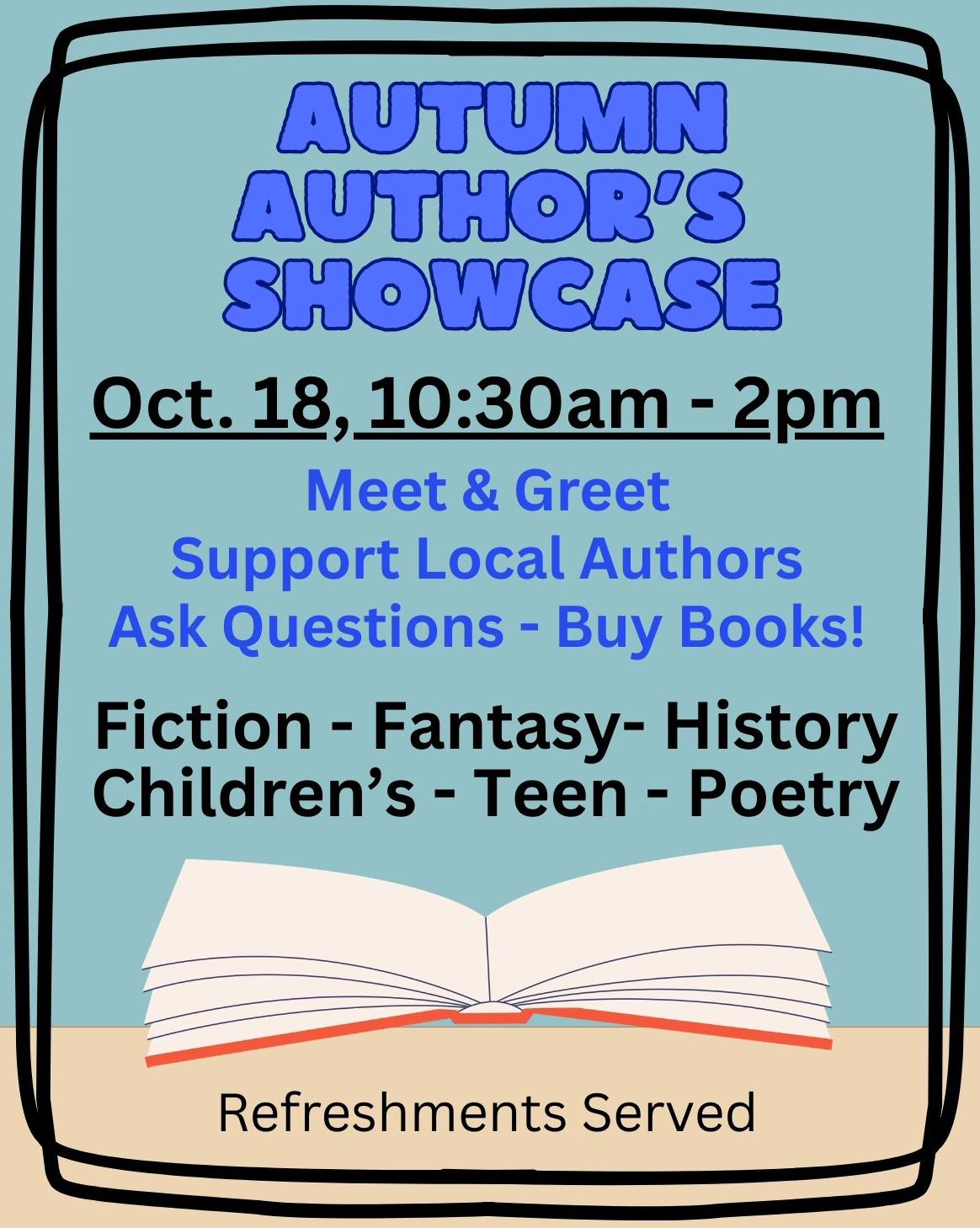 Booksmart Author Showcase
