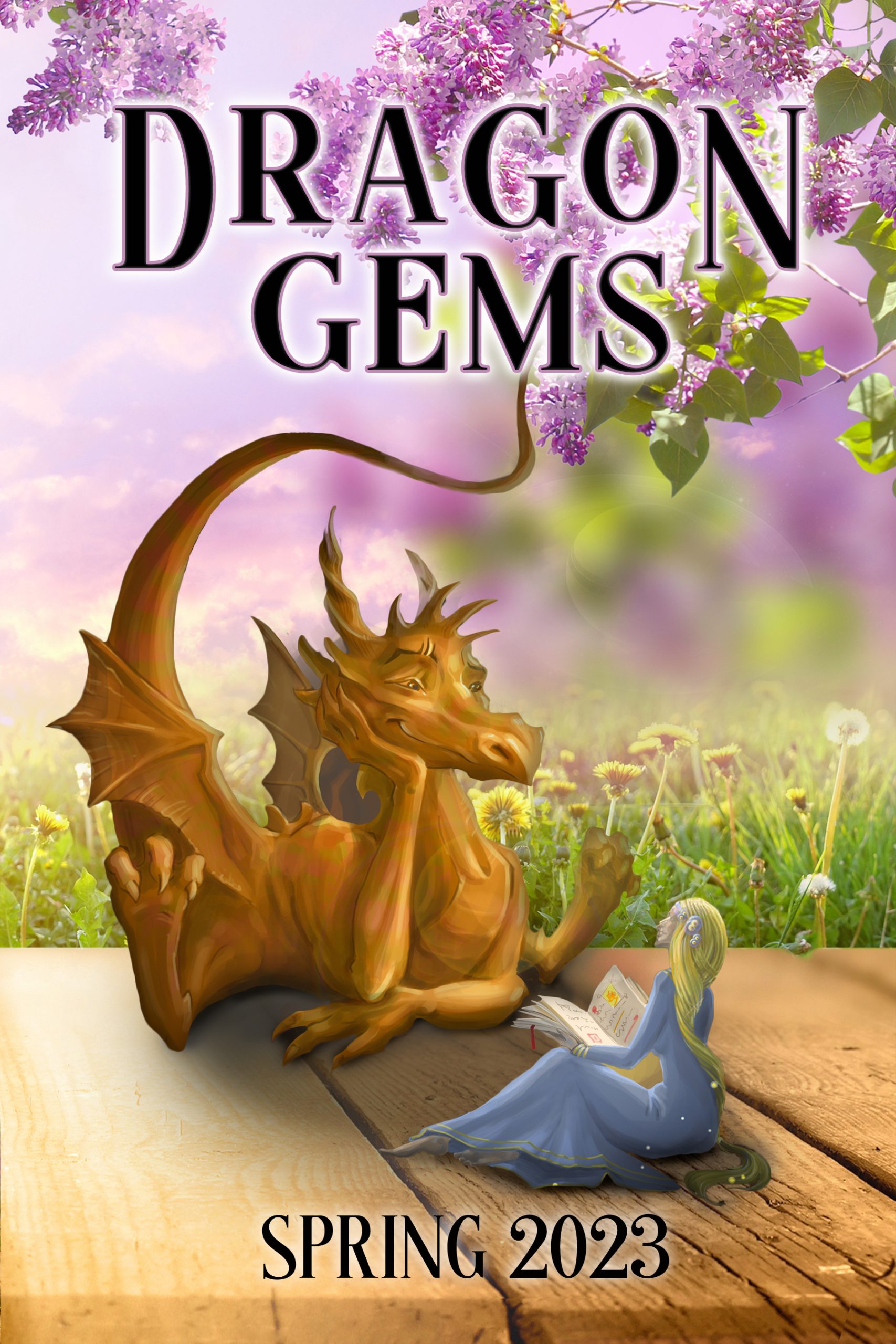 Dragon Gems - Spring 2023 (front cover)