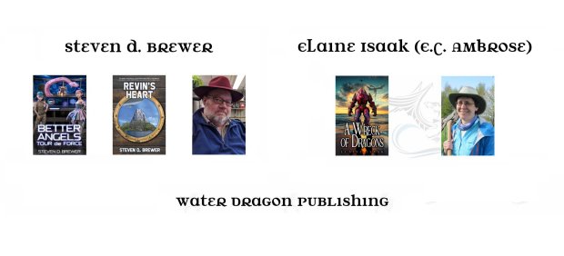 Water Dragon Publishing social media (Boskone 2025)